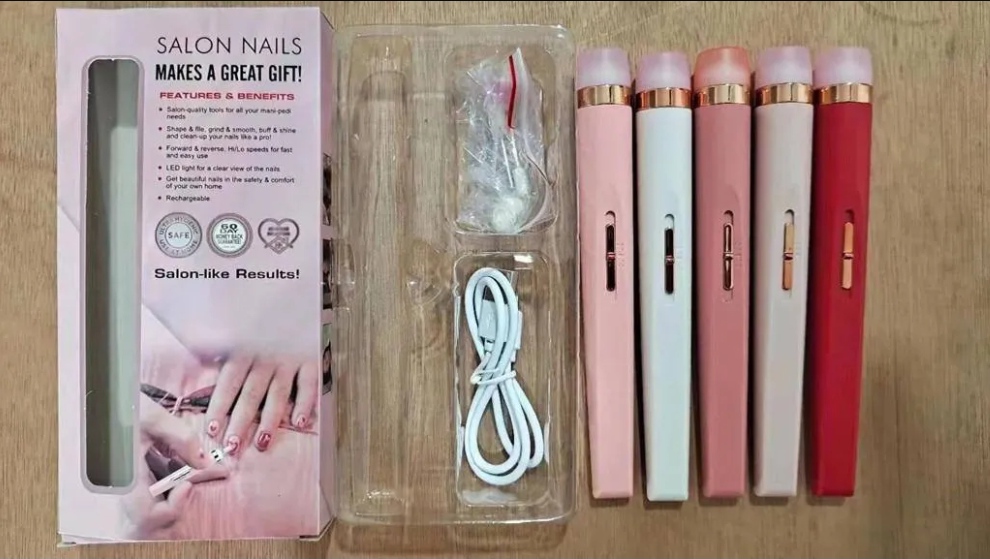 ست مانیکور و پدیکور برقی شارژی Salon Nails