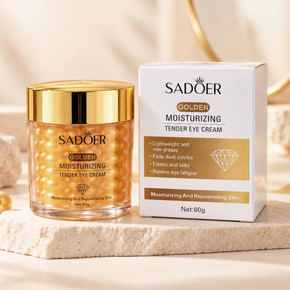 کرم دور چشم طلایی مرطوب کننده سادور مدل TENDER EYE CREAM