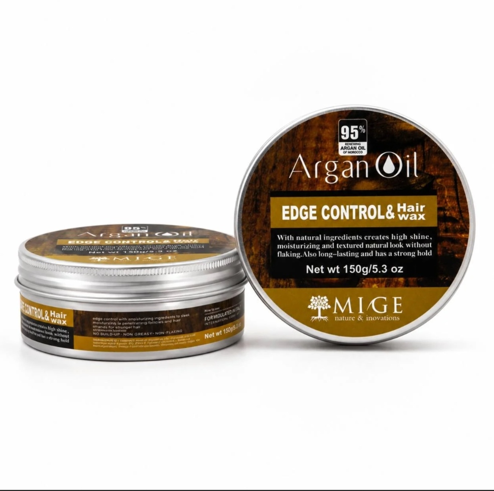 واکس و حالت دهنده مو میگ حاوی روغن آرگان مدل Edge Control