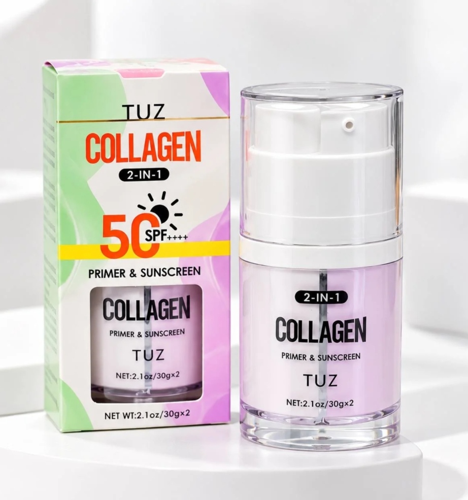 پرایمر و ضدآفتاب کلاژن 2 در 1 TUZ SPF50