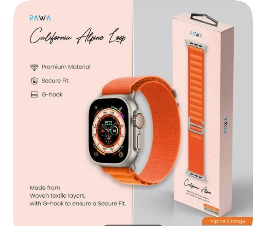 بند پارچه‌ای لوپ اپل واچ مدل CALIFORNIA ALPINE